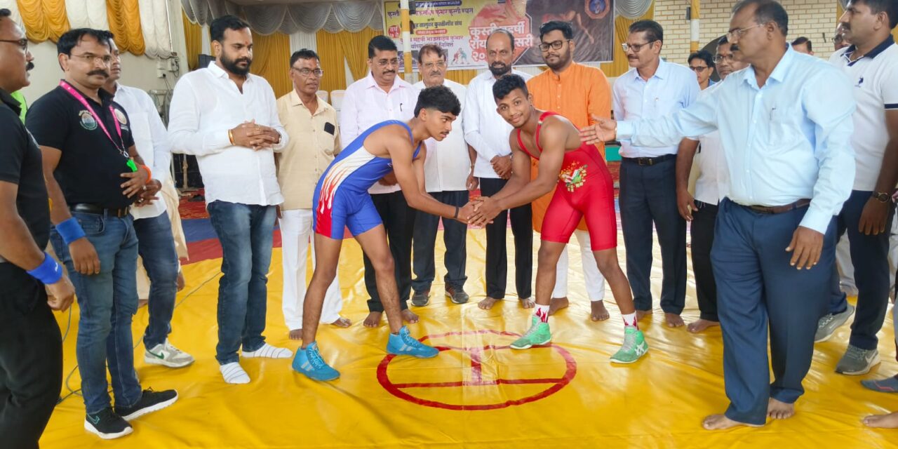 कुस्ती महर्षी रायगड केसरी २०२६ स्पर्धा जल्लोषात संपन्न ; जयेश खरमारे रायगड केसरी, दिवेश पालांडे उपविजेता, मानाच्या गदेसह गौरव…