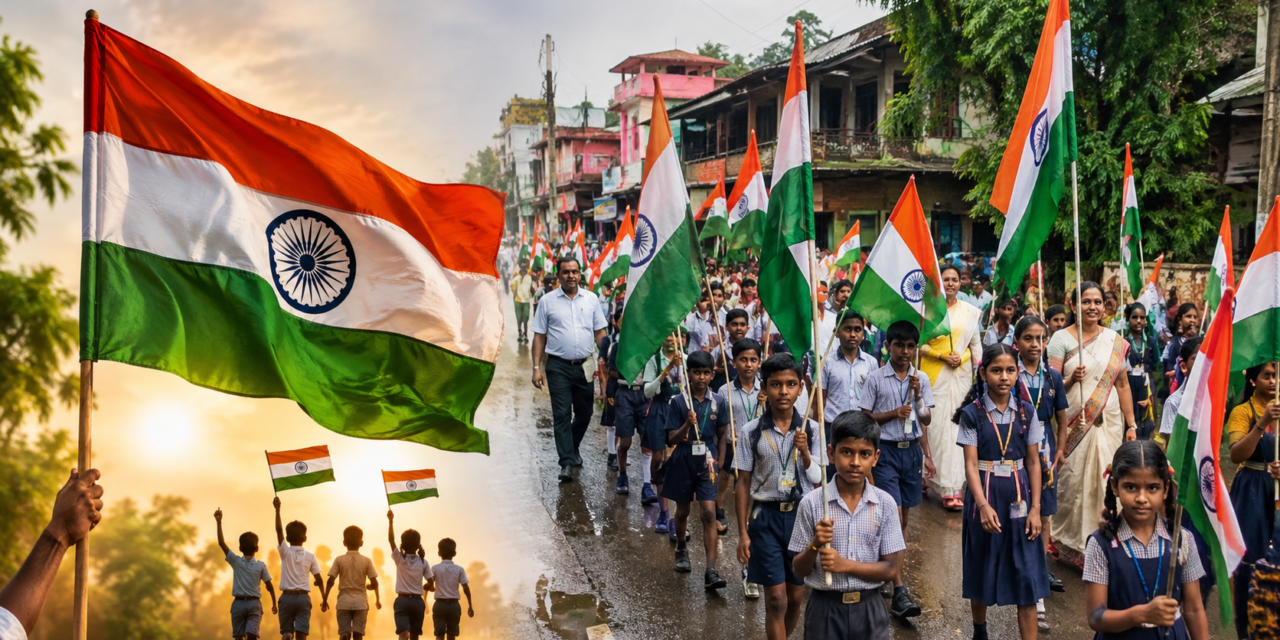 वेंगुर्ला न.प. मार्फत हर घर तिरंगा अभियान अंतर्गत “तिरंगा रॅली “उत्साहात….