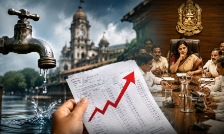 कोल्हापूरकरांवर पाणीपट्टी दरवाढीचे सावट; महापालिका प्रशासनाचा प्रस्ताव, महापौरांचीही संमती…