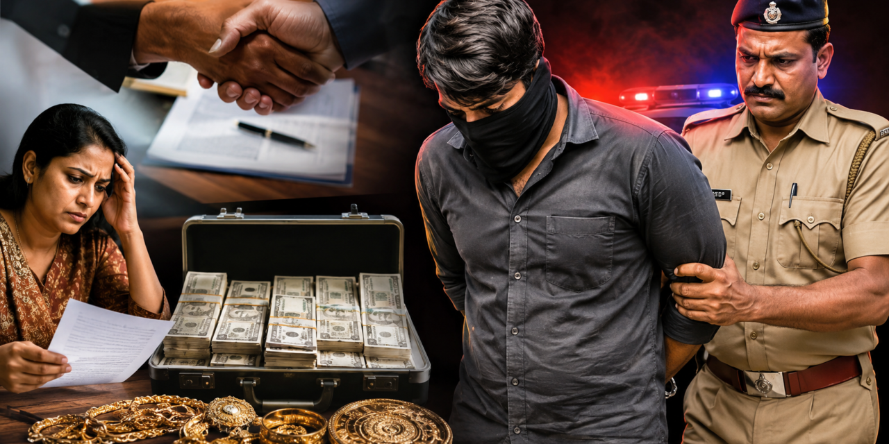 महिलांना लोनचे आमिष दाखवून लुटणारा आरोपी जेरबंद; ८.१८ लाखांचा मुद्देमाल जप्त…