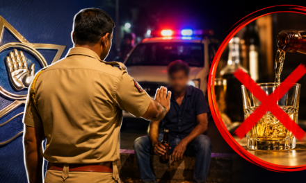 खेडमध्ये तीन ठिकाणी दारू पिणाऱ्यांवर पोलिसांची कारवाई !…