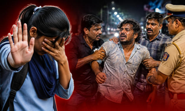 भरणे नाक्यावर विद्यार्थिनींची छेडछाड; मद्यधुंद इसमाला नागरिकांनी पकडून दिले पोलिसांच्या ताब्यात!..