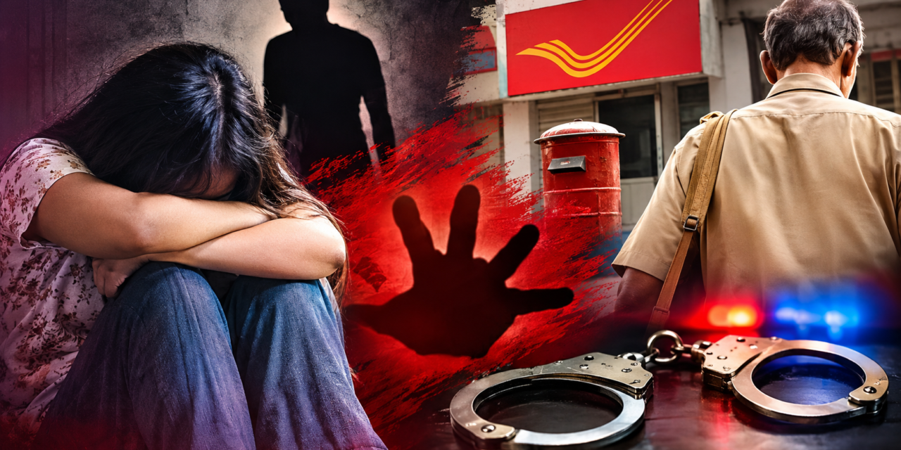 खेडमध्ये पोस्ट ऑफिस कामाच्या बहाण्याने १४ वर्षीय मुलीवर अत्याचार, ५६ वर्षीय पोस्टमनवर ‘ पोस्को  ‘ अंतर्गत गुन्हा, नराधमाला अटक , तीन दिवसांची पोलीस कोठडी !