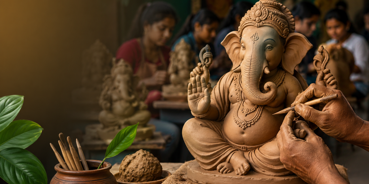 संस्कार भारतीतर्फे ‘चला करूया गणपती’ कार्यशाळेचे आयोजनमातीच्या पर्यावरणपूरक गणेशमूर्ती घडविण्याचे मिळणार प्रशिक्षण….