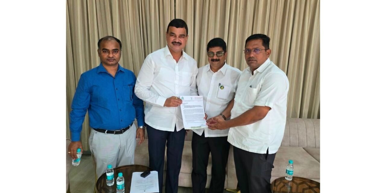 कोकणातील कृषी यंत्रणा बळकट करण्यासाठी आमदार निकम यांचे कृषिमंत्र्यांना निवेदन…!