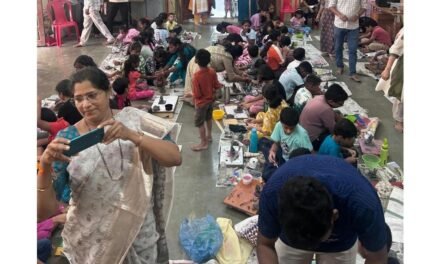 चिपळूणच्या पेठमापमध्ये शाडू गणेशमूर्ती तयार करण्याची कार्यशाळा उत्साहात…!