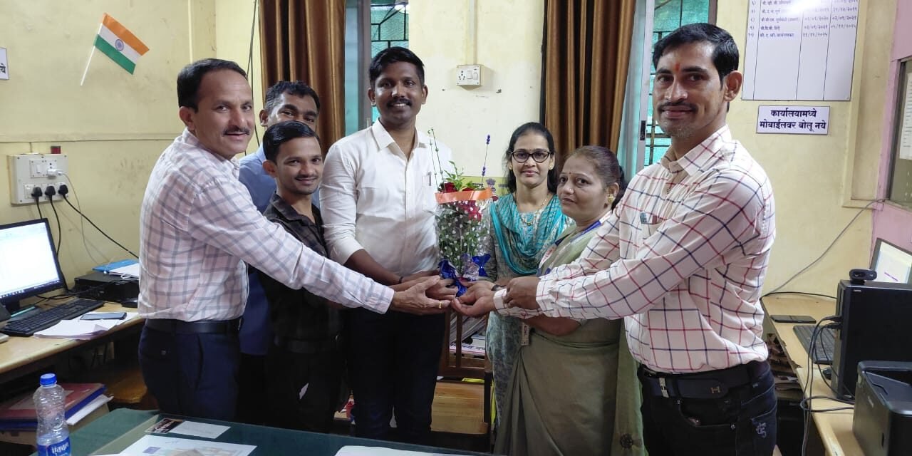 दापोलीत सह दुय्यम निबंधक म्हणून दत्तात्रय नामदास यांची नियुक्ती..