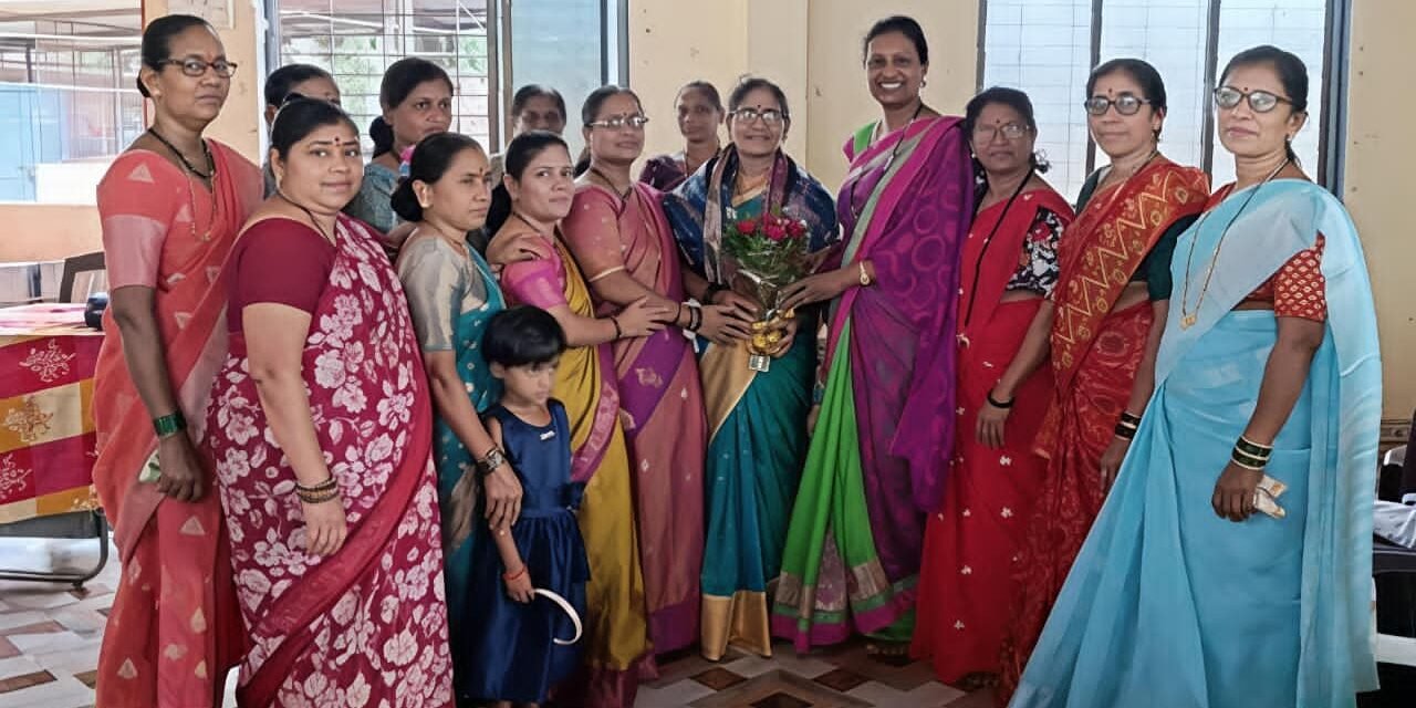 पिंपळी खुर्दच्या पोलीस पाटील सौ. दीपाली भाबल यांचा सेवानिवृत्ती व निरोप समारंभ उत्साहात….