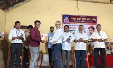 भांबेड येथे लोकमान्य चषक तालुकास्तरीय वक्तृत्व स्पर्धा उत्साहात; ४३ स्पर्धकांचा सहभाग…