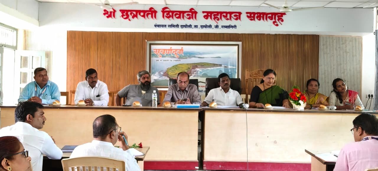 व्हिजन दापोली ठरणार सर्वांगीण विकासाचा नवा आराखडा; आधुनिक शेतीसह नावीन्यपूर्ण उपक्रमांचा समावेशआवश्यकतेनुसार निधी उपलब्ध करून देणार – सभापती उन्मेष राजे…