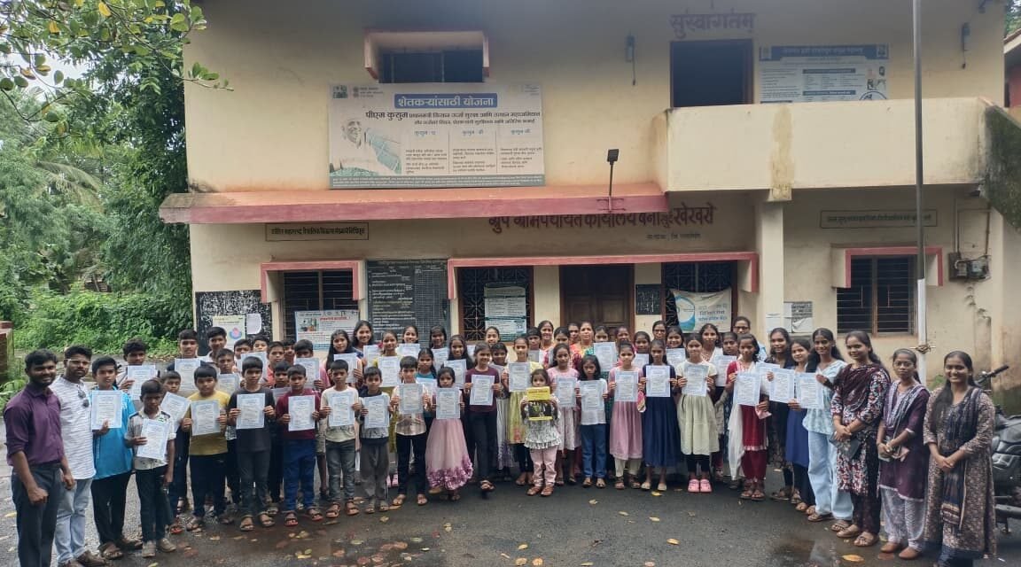 बेनी खुर्द-खेरसवे येथे बाळ मेळावा उत्साहात, संविधान मूल्यांचा विद्यार्थ्यांना संदेश…
