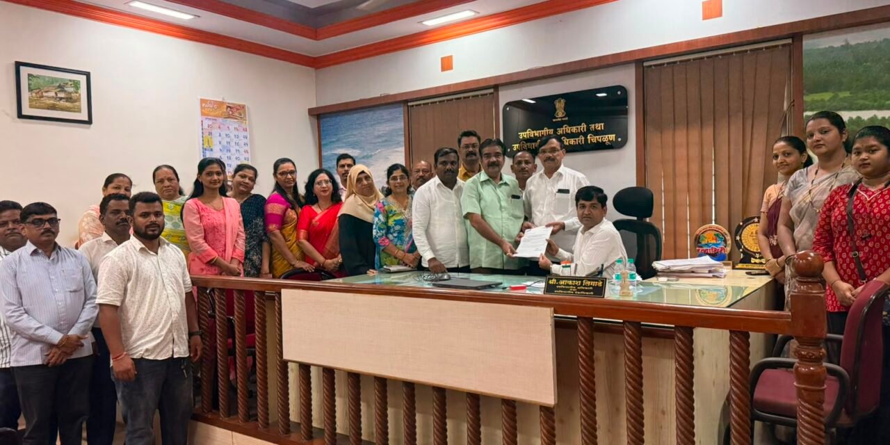 सुनेत्रा पवार यांच्याविषयीच्या अवमानकारक वक्तव्याचा निषेध; राष्ट्रवादी काँग्रेसचे प्रांताधिकाऱ्यांना निवेदन..