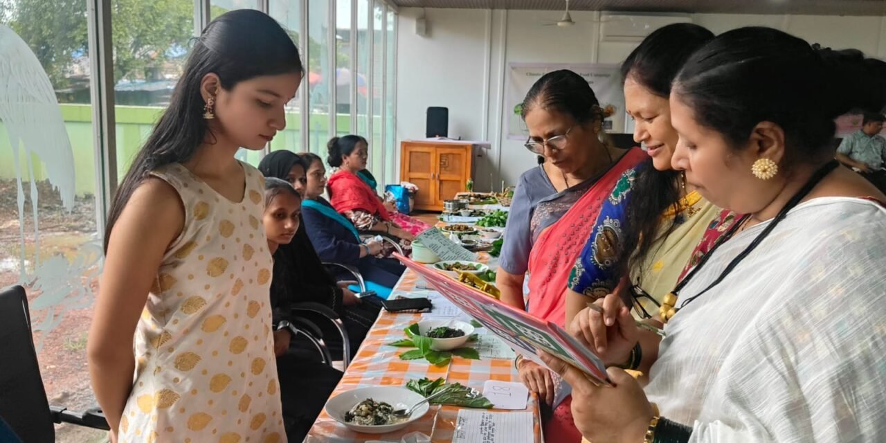 रानभाजी पाककृती स्पर्धेत रिगल कॉलेजच्या विद्यार्थिनींचे घवघवीत यश..