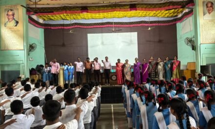 सावर्डे विद्यालयात व्यसनमुक्तीचा संकल्प.. विद्यार्थ्यांनी घेतली व्यसनमुक्त भारतासाठी शपथ; जनजागृतीचा निर्धार…