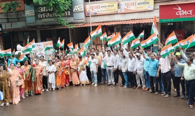 रत्नागिरीत भाजपची तिरंगा बाईक रॅली उत्साहात संपन्न…
