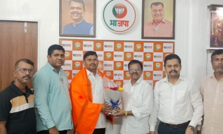 भाजप अनुसूचित जाती मोर्चाच्या मंडणगड तालुकाध्यक्षपदी संतोष दाभिळकर…