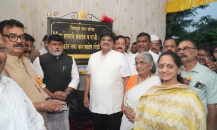 नानासाहेब जोशी यांचे कार्य चिरंतर स्मरणात राहील – पालकमंत्री उदय सामंत ….नानासाहेब जोशी मार्गाच्या नामफलकाचा शानदार अनावरण सोहळा