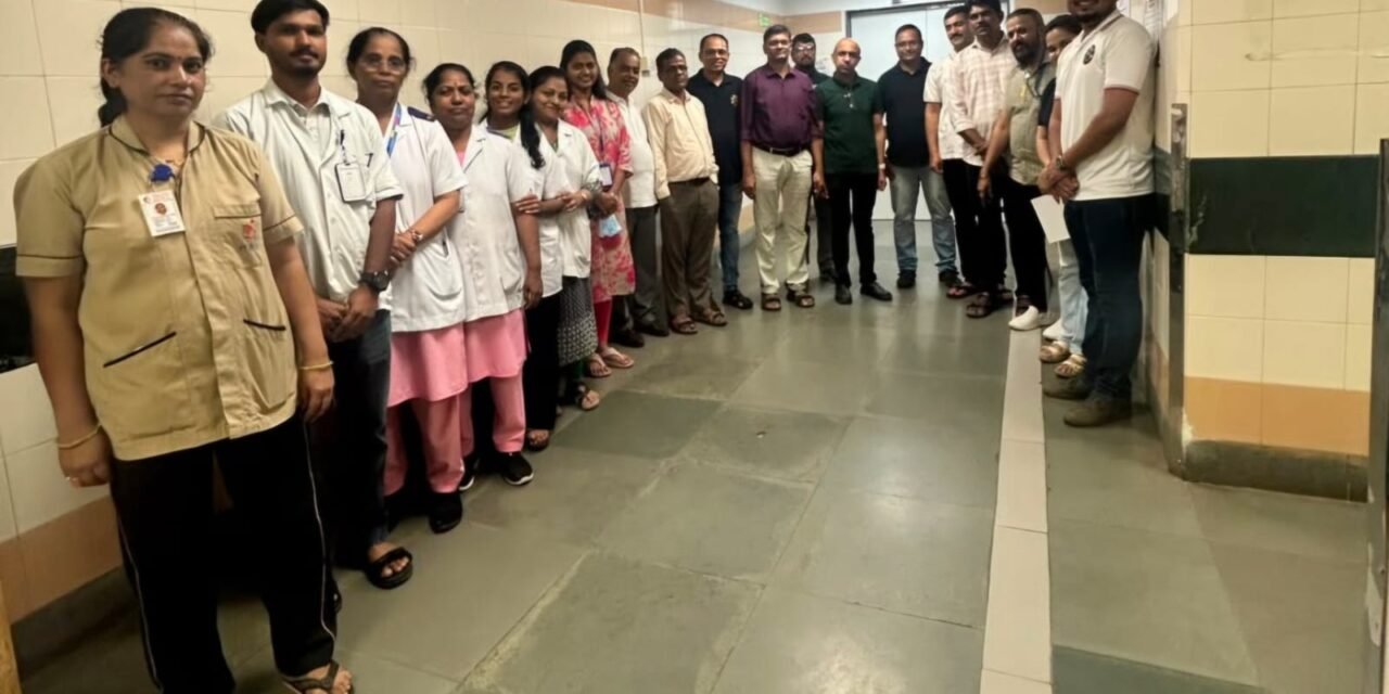 स्पंदन फाऊंडेशन व सरस्वती कोचिंग क्लासेसच्या रक्तदान शिबिराला उत्स्फूर्त प्रतिसाद….