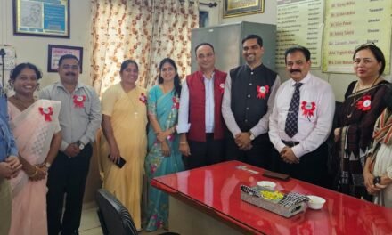 CBSE रिजन ऑफिसर यांची सरोज मेहता इंटरनॅशनल स्कूलला भेट…