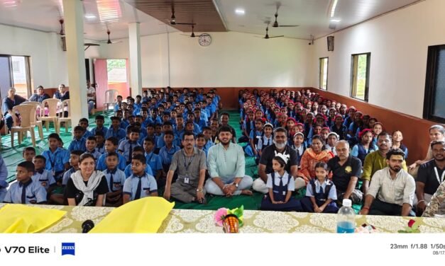 नागपंचमीनिमित्त एन. के. वराडकर हायस्कूलमध्ये वाईल्ड ऍनिमल रेस्क्युअर & रिसर्च आणि वनविभाग दापोली यांच्या वतीने जनजागृती कार्यक्रम..