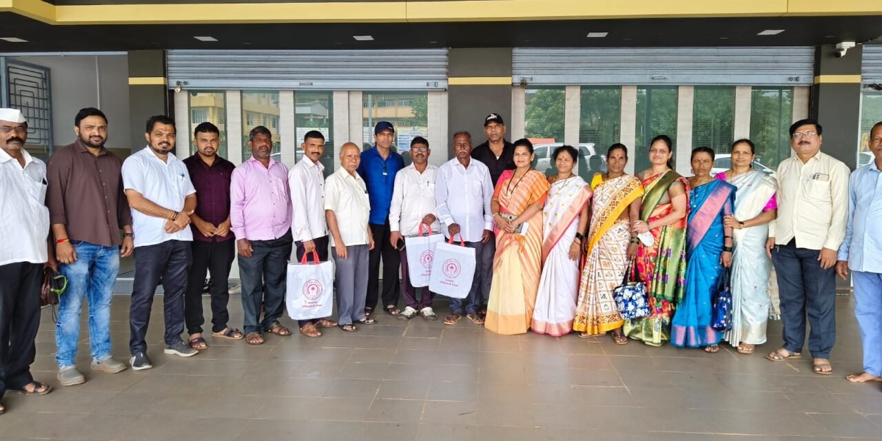 सावर्डे जिल्हा परिषद गटातील पुरस्कारप्राप्त शेतकऱ्यांचा आमदार शेखर निकम यांच्या हस्ते गौरव…