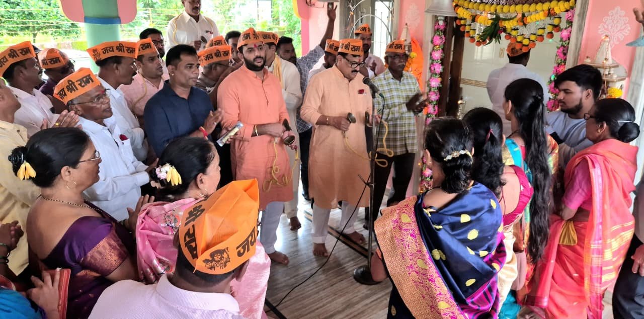 रामाच्या नावावर सत्ता, मंदिरातील गैरव्यवहाराची जबाबदारीही भाजपने घ्यावी : भास्करराव जाधव..