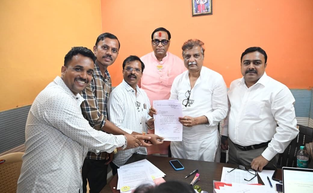तालुक्यातील विविध विकासकामांसाठी भाजप मंडणगडकडून आमदार प्रमोद जठार यांना निवेदन…