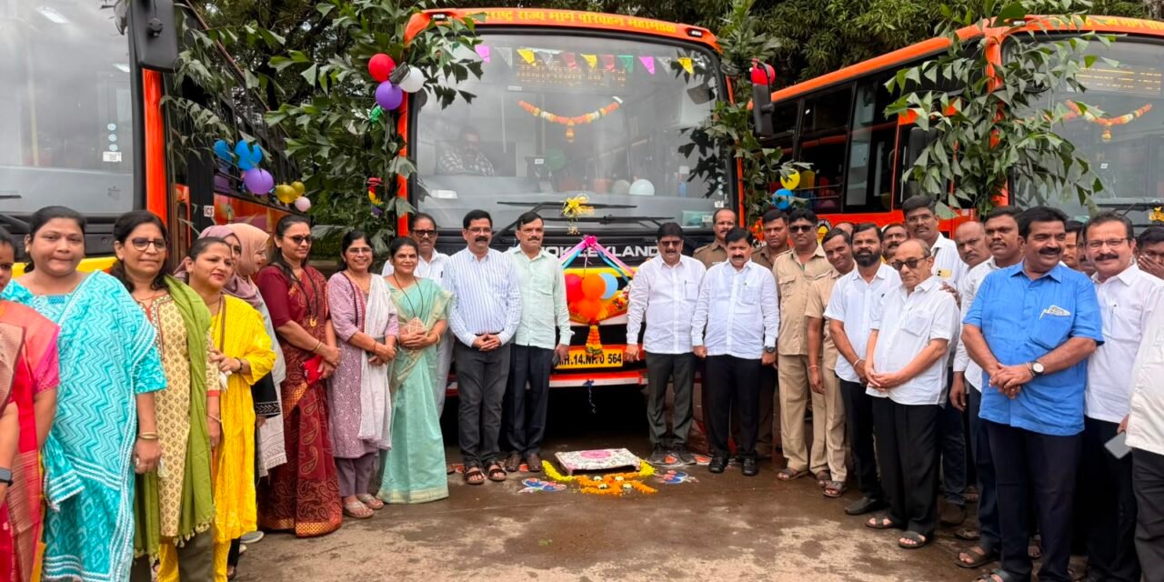 चिपळूणला पाच नव्या एसटी बसची भेट; आमदार शेखर निकम यांच्या प्रयत्नांना यश..