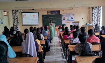 PMOS विषयावरील विशेष अतिथी व्याख्यानातून विद्यार्थ्यांना आरोग्यदायी जीवनशैलीचे मार्गदर्शन…