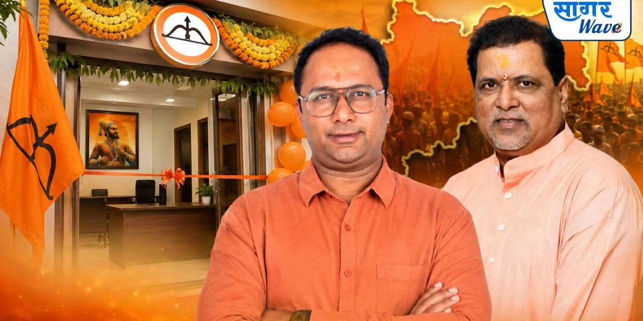 नागावमध्ये शिवसेनेचे जिल्हा परिषद सदस्य डॉ. सचिन राऊळ यांच्या जनसंपर्क कार्यालयाचे शानदार उद्घाटन…