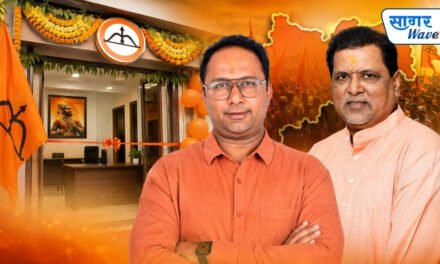 नागावमध्ये शिवसेनेचे जिल्हा परिषद सदस्य डॉ. सचिन राऊळ यांच्या जनसंपर्क कार्यालयाचे शानदार उद्घाटन…
