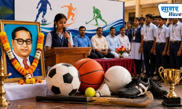 डॉ. बाबासाहेब आंबेडकर हायस्कूलमध्ये राष्ट्रीय क्रीडा दिन उत्साहात….