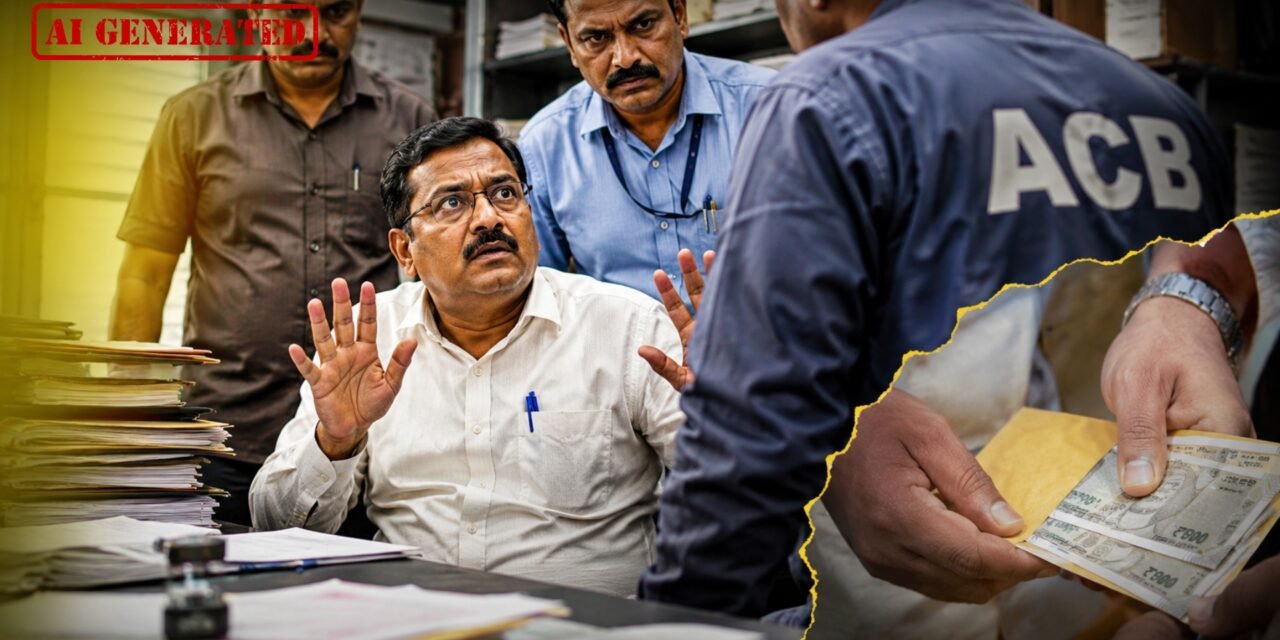 सावर्डे येथील मंडळ अधिकारी लाच घेताना रंगेहाथ अटक….