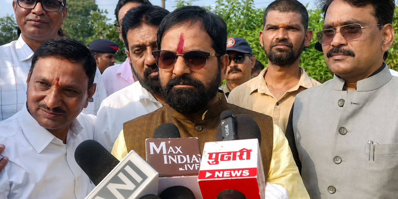 रायगडचे पालकमंत्री गोगावले यांच्याकडून मुंबई-गोवा महामार्गाची पाहणी..