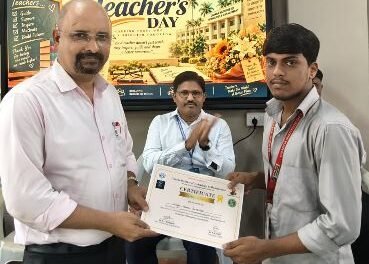 घरडा इन्स्टिट्यूट ऑफ टेक्नॉलॉजी अँड मॅनेजमेंटमध्ये,रासायनिक अभियांत्रिकी विभागात शिक्षक दिन उत्साहात साजरा..