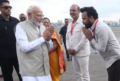 टेरवच्या रुपेश कदम यांना पंतप्रधान नरेंद्र मोदी यांच्या स्वागताचा बहुमान…