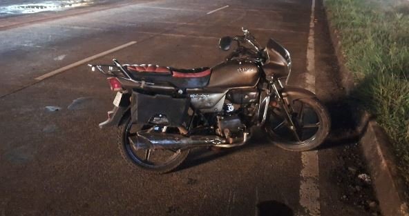 कळबणी बुद्रुक येथे दुचाकीचा अपघात; दुचाकीस्वार गंभीर जखमी