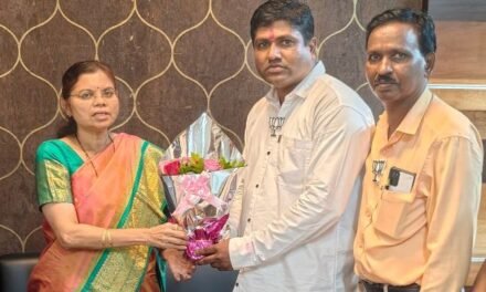 आरोग्यसेवेत समर्पित योगदानाबद्दल डॉ. सुवर्णा पाटील यांचा सन्मान…