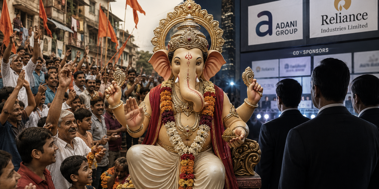 बाप्पा भक्तांचा की कॉर्पोरेटचा?