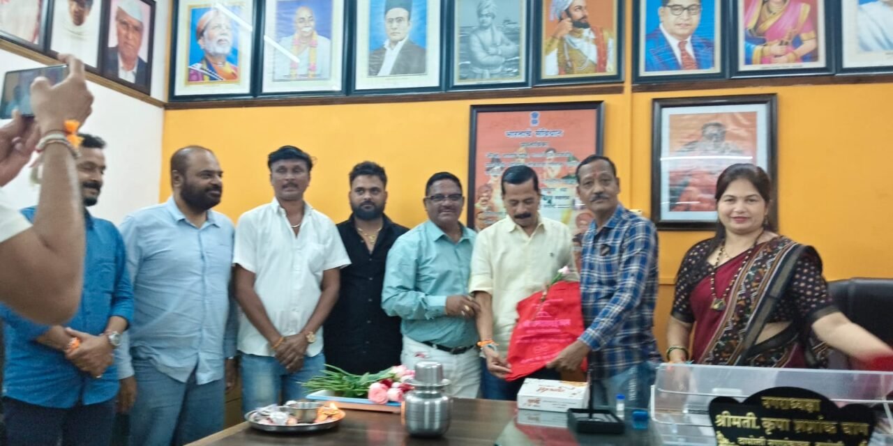 रक्षाबंधनाच्या निमित्ताने दापोलीतील पत्रकारांचा सन्मान; कृपा घाग यांचा स्तुत्य उपक्रम…