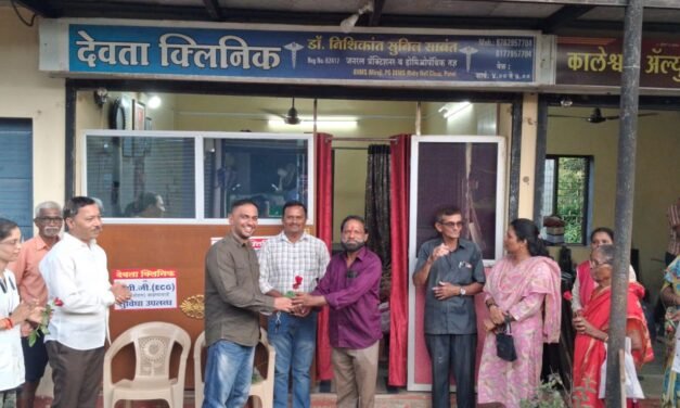कालूस्ते येथील ‘देवता क्लिनिक’मध्ये मोफत आरोग्य शिबिर संपन्न
