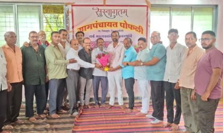 पोफळी गावच्या तंटामुक्त गाव समितीचे अध्यक्षपदी सामाजिक कार्यकर्ते दिलीप मोहिते यांचे बिनविरोध निवड…