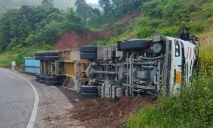 परशुराम घाटात भरधाव ट्रेलर पलटी; राजस्थानच्या तरुणाचा मृत्यू…