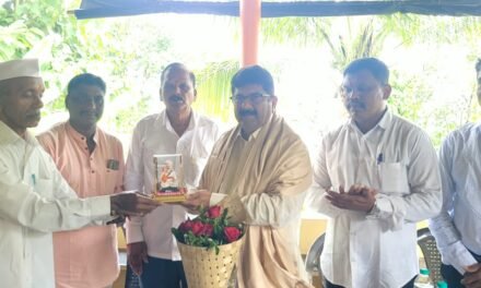 भिले-मधलीवाडी ग्रामस्थांकडून आमदार शेखर निकम यांचा सत्कार…