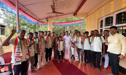 तिसे-सकपाळवाडीतील नवतरुण मित्र मंडळाचा राष्ट्रवादी काँग्रेसमध्ये जाहीर प्रवेश!