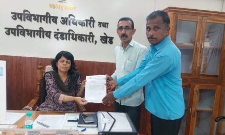 खेड तालुका दुष्काळी जाहिर करुन शेतकऱ्यांना भरीव मदत मिळावी -जलाल राजपुरकर