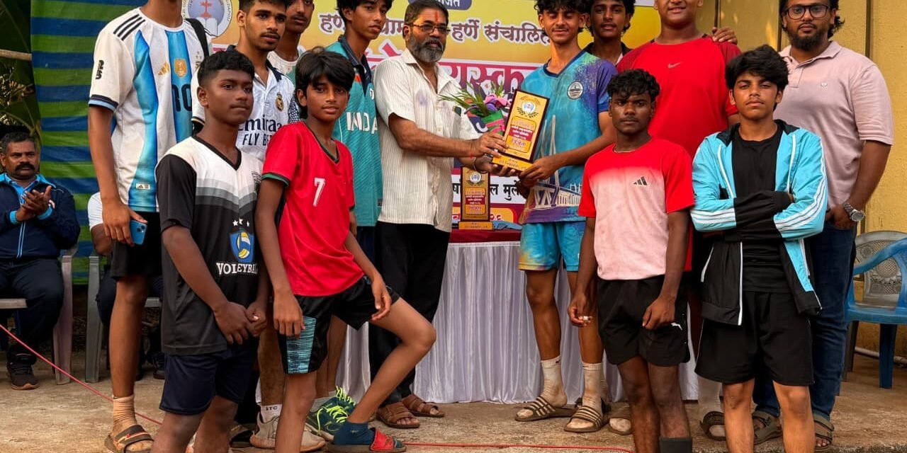 तालुका स्तरिय स्पर्धेत नॅशनल हायस्कूल अँड ज्युनिअर कॉलेज दापोली चे व्हॉलीबॉल स्पर्धेत घवघवीत यश…