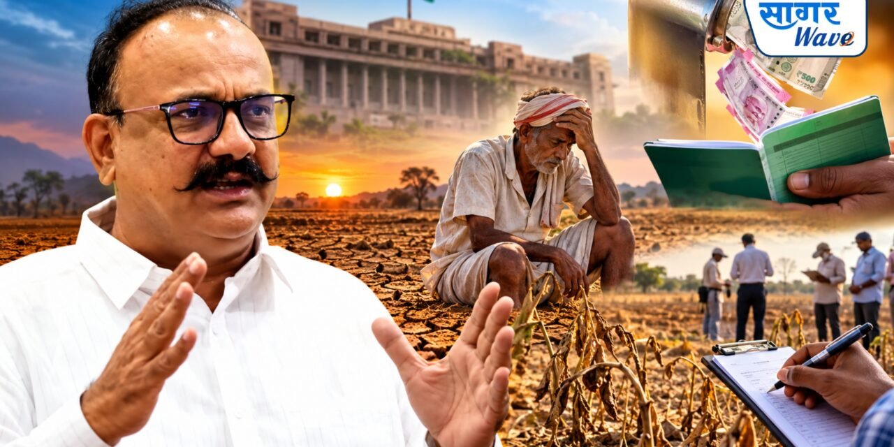 सरकारने दुष्काळ जाहीर केला पण भरीव मदतीचा मुहूर्त कधी, आधी रोख मदत शेतकऱ्याच्या बँक खात्यात जमा करा, मग पंचनाम्याचे सोपस्कार करा: हर्षवर्धन सपकाळ