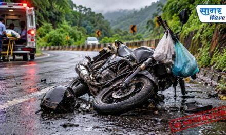 कोंडमळा घाटात मोटारसायकलचा अपघात; ६० वर्षीय वृद्धाचा मृत्यू..!