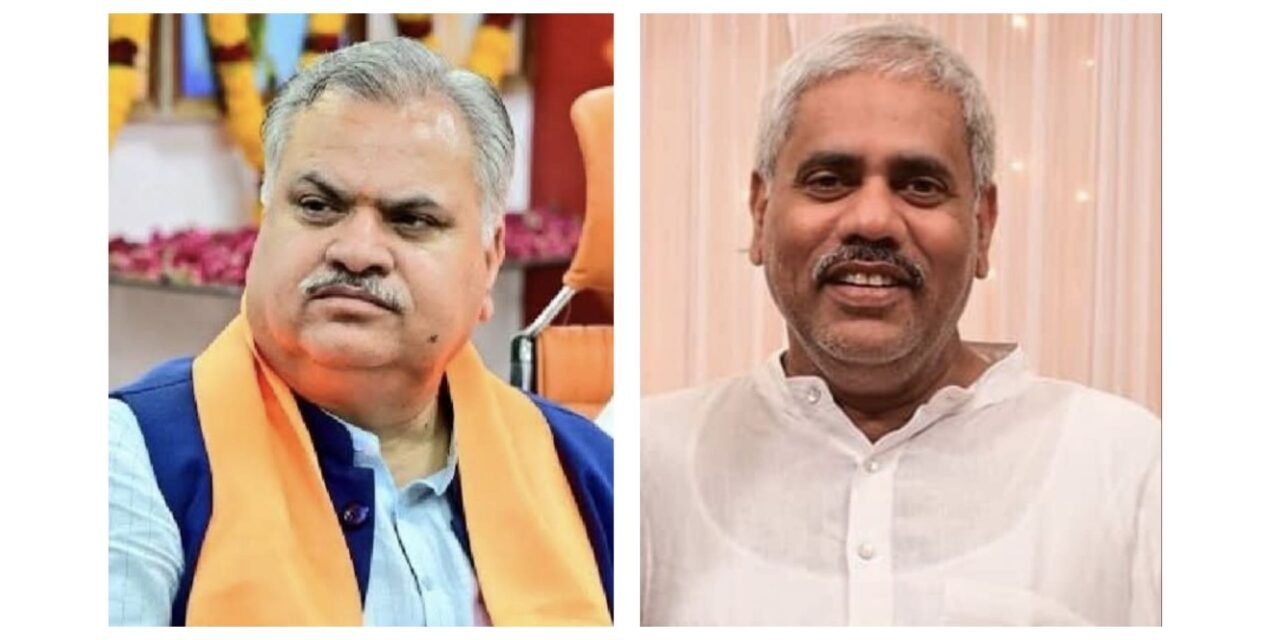 महाराष्ट्र भाजपाला मिळाले नवीन प्रदेश संघटन मंत्री…